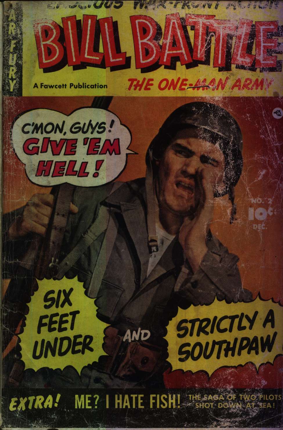 Comic Book Cover For Bill Battle, the One Man Army 2