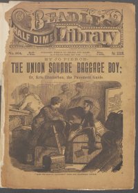 Large Thumbnail For Beadle's Half Dime Library 864 - The Union Square Baggage Boy