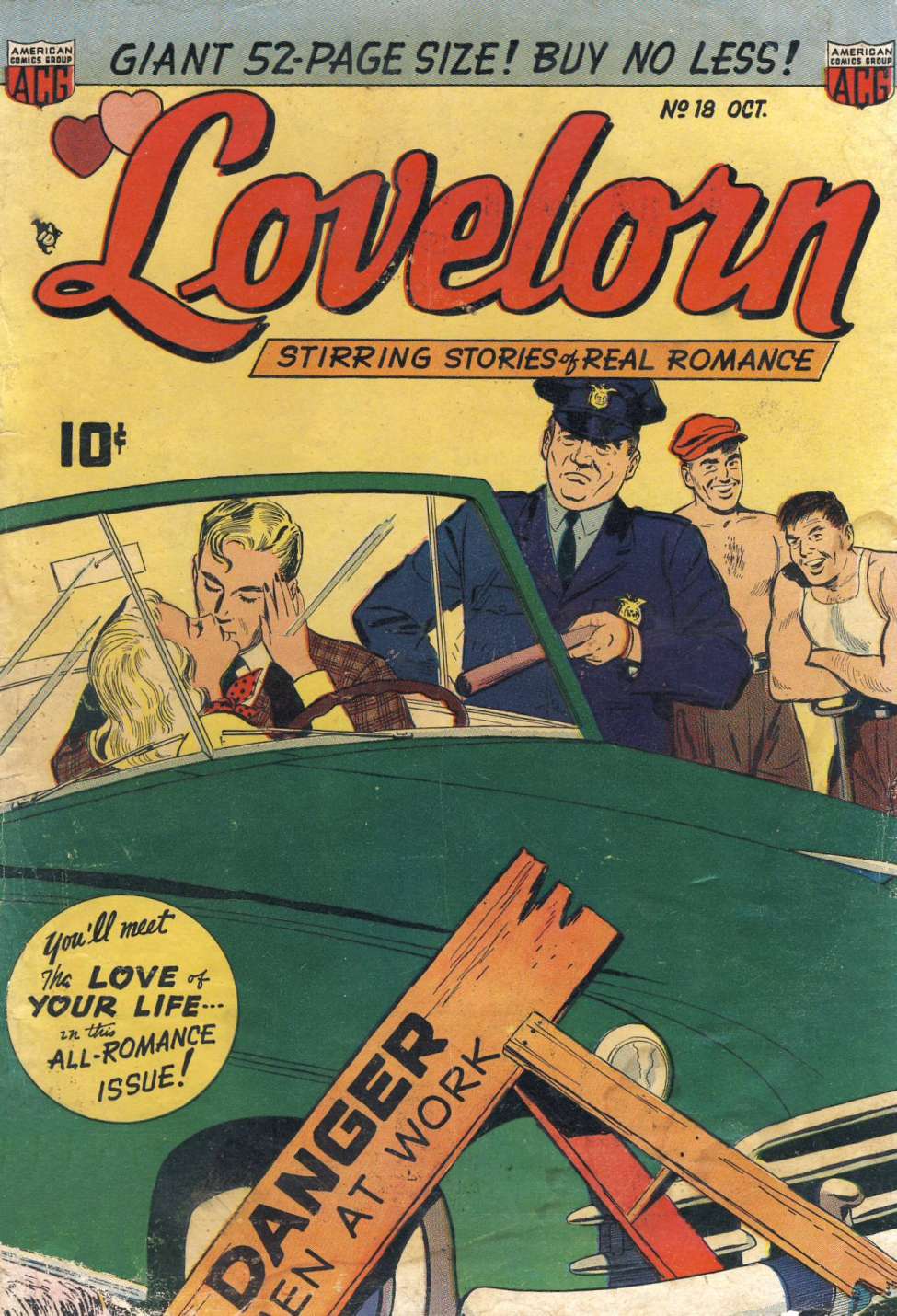 Comic Book Cover For Lovelorn 18