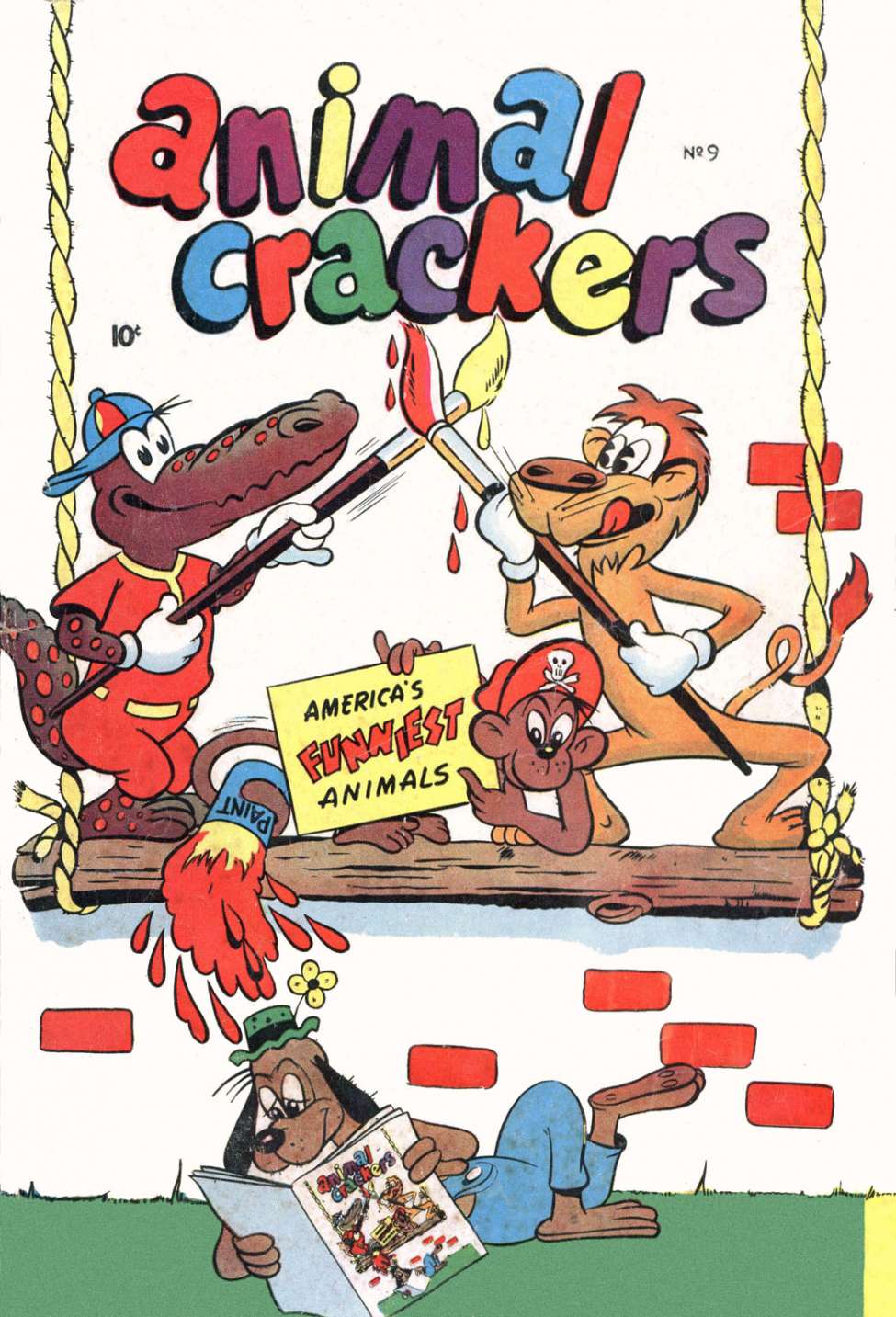 Book Cover For Animal Crackers 9