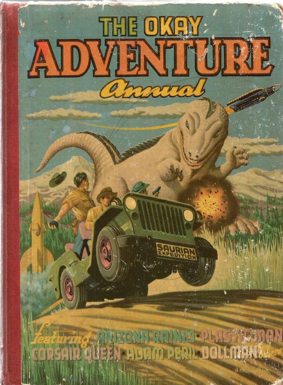 Comic Book Cover For Okay Adventure Annual 1