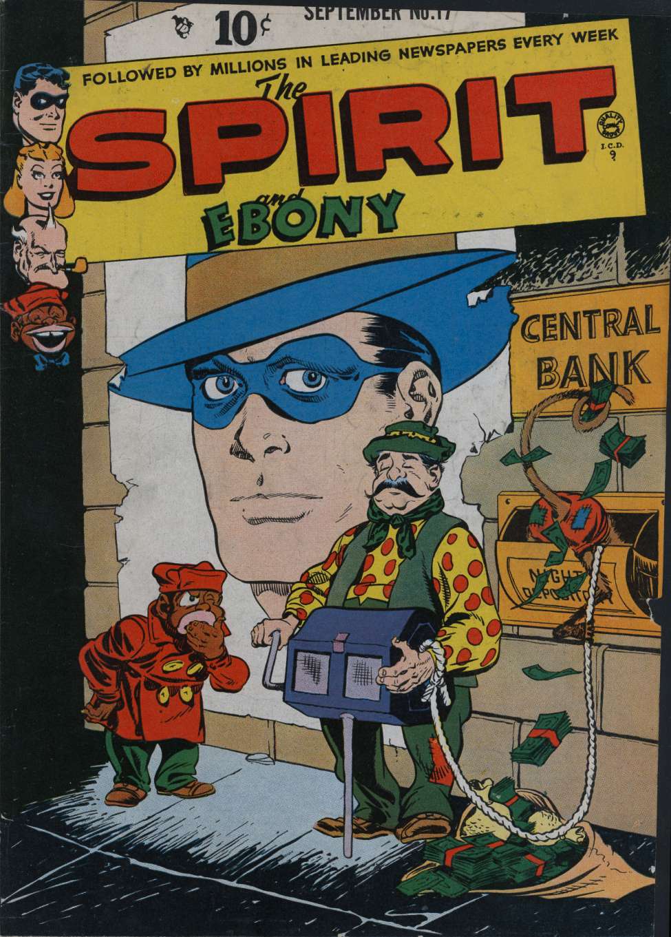 Comic Book Cover For The Spirit 17