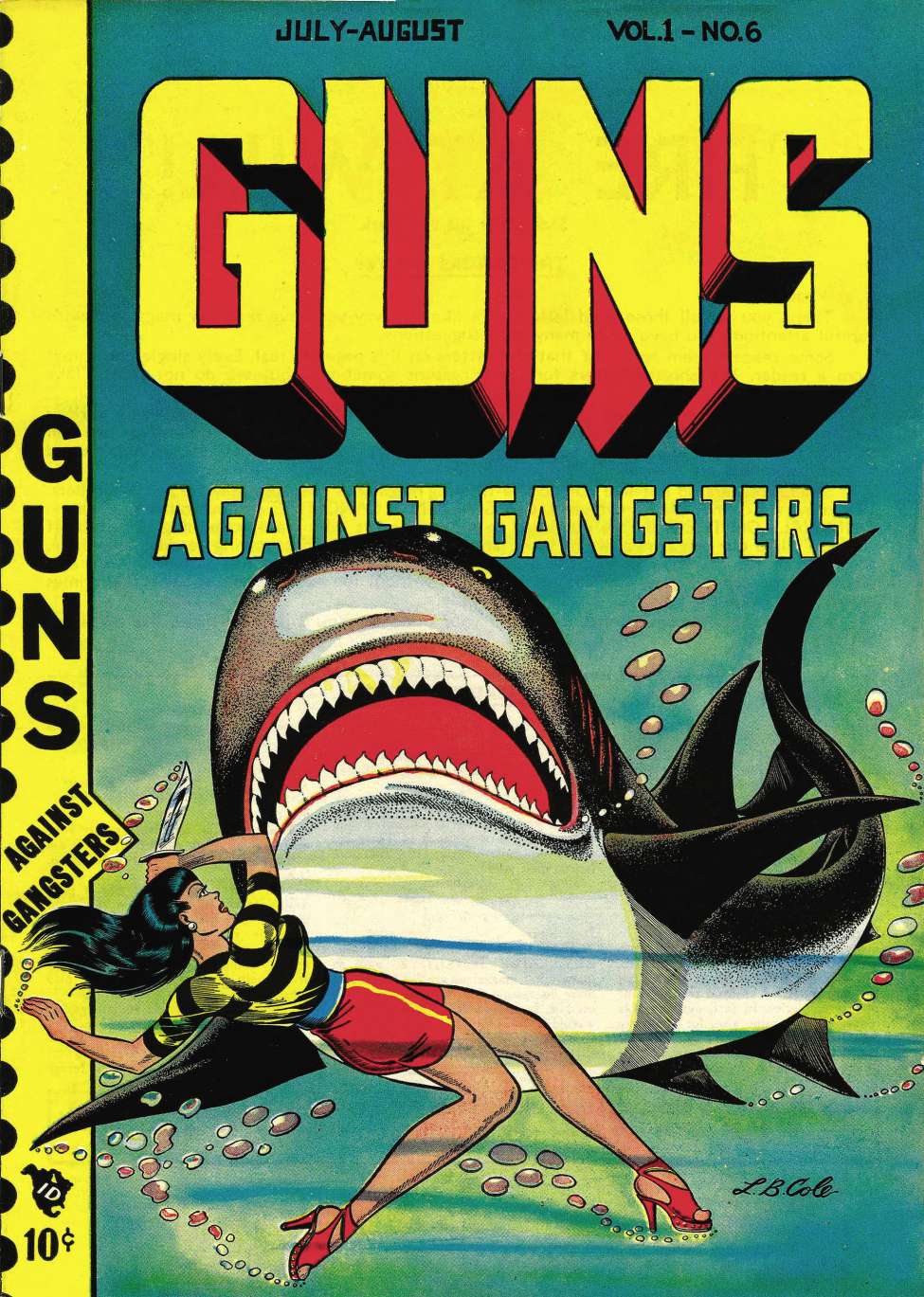 Book Cover For Guns Against Gangsters 6