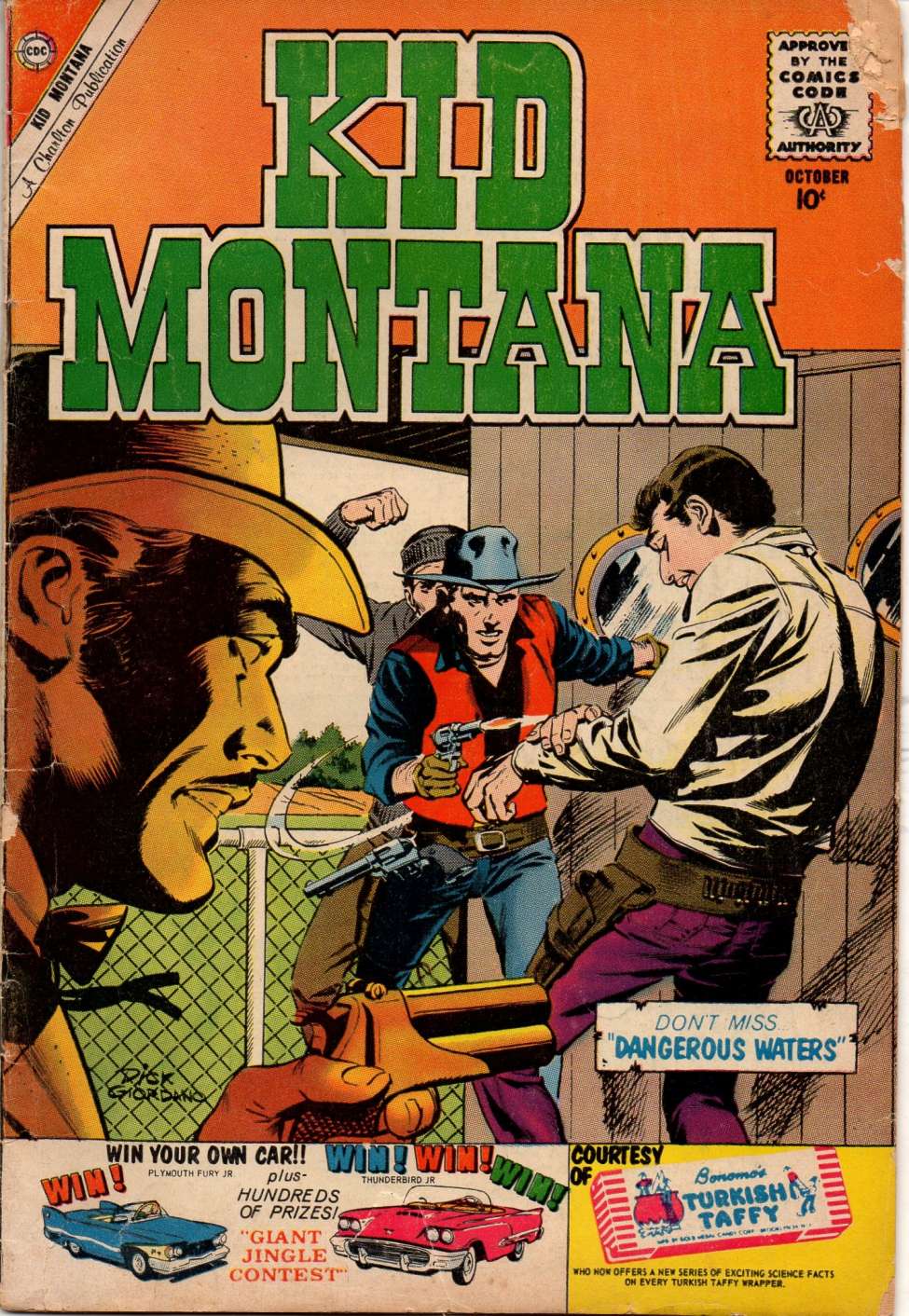 Comic Book Cover For Kid Montana 25