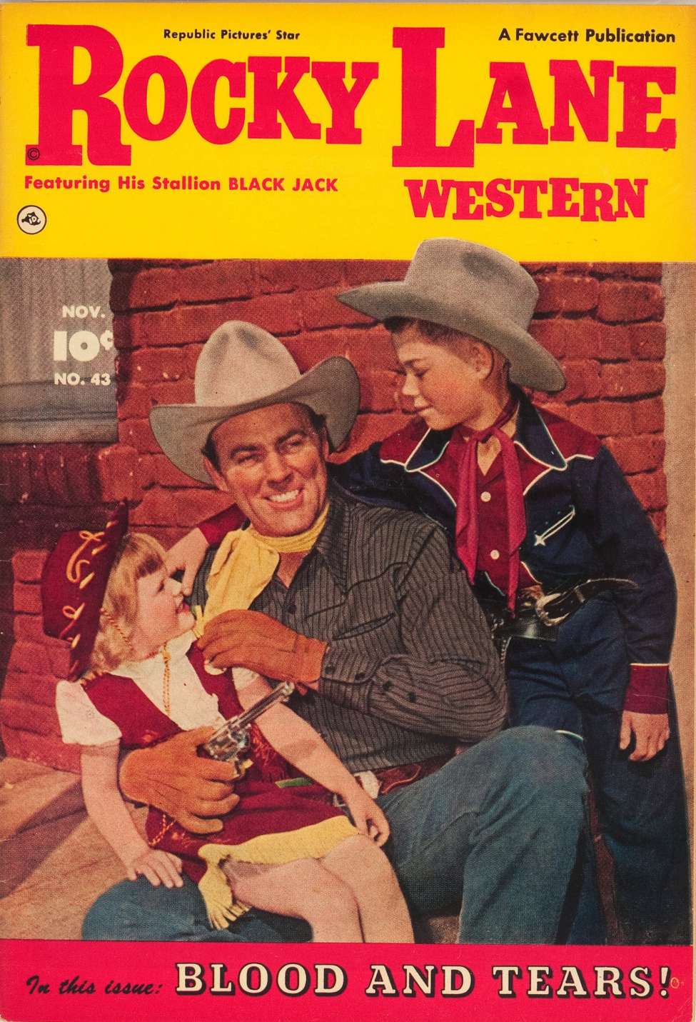 Book Cover For Rocky Lane Western 43