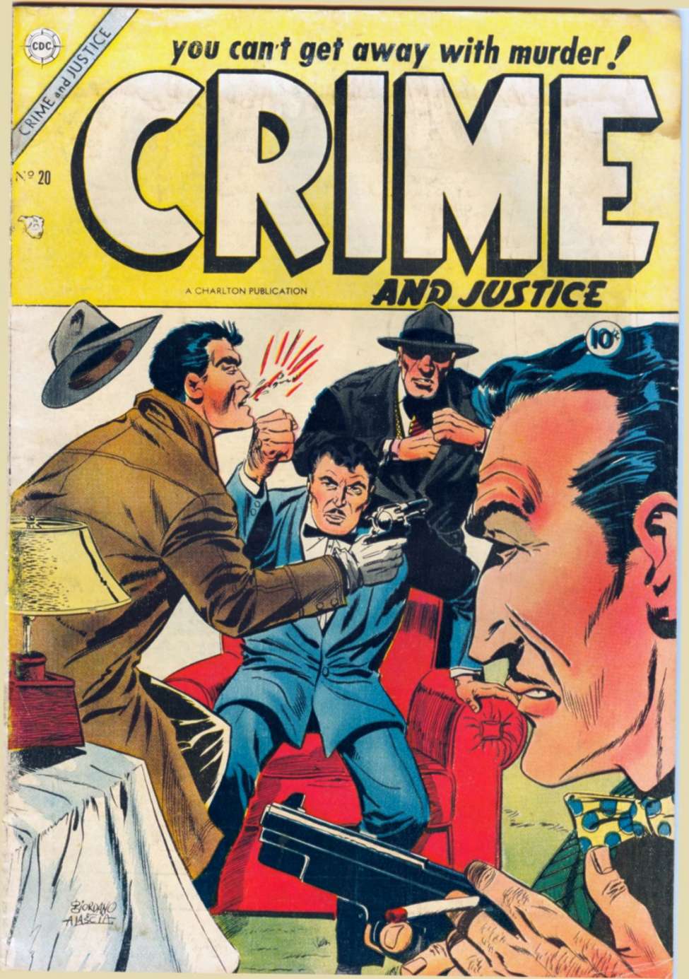Comic Book Cover For Crime And Justice 20