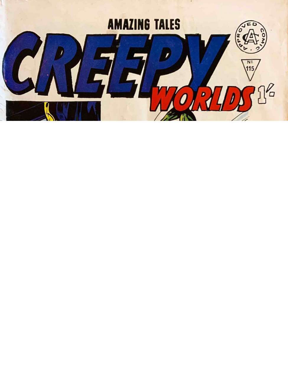Book Cover For Creepy Worlds 115