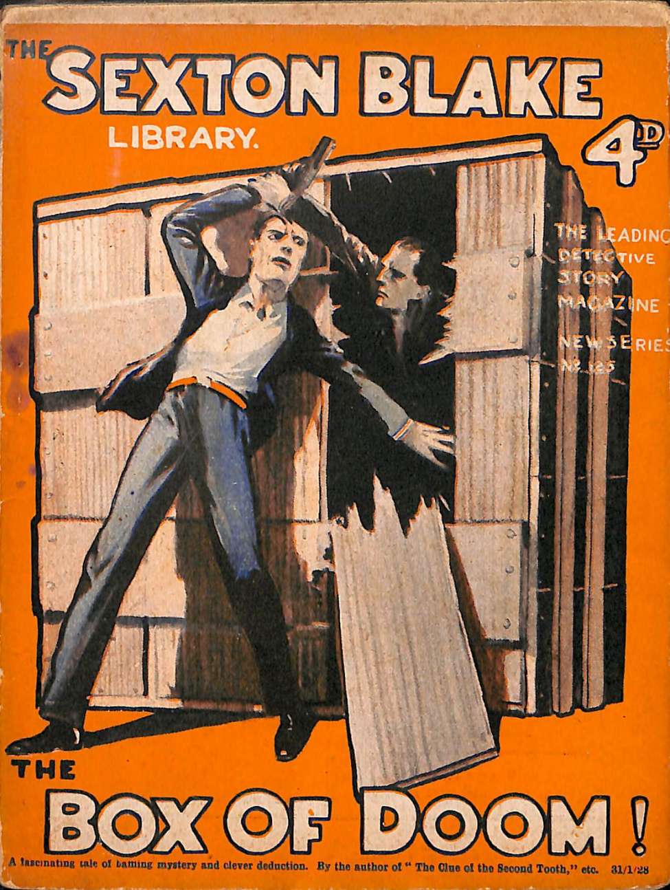 Comic Book Cover For Sexton Blake Library S2 125 - The Box of Doom