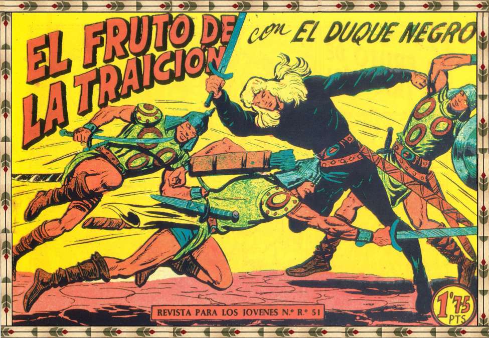 Comic Book Cover For El Duque Negro 39 - El Fruto De La Traición