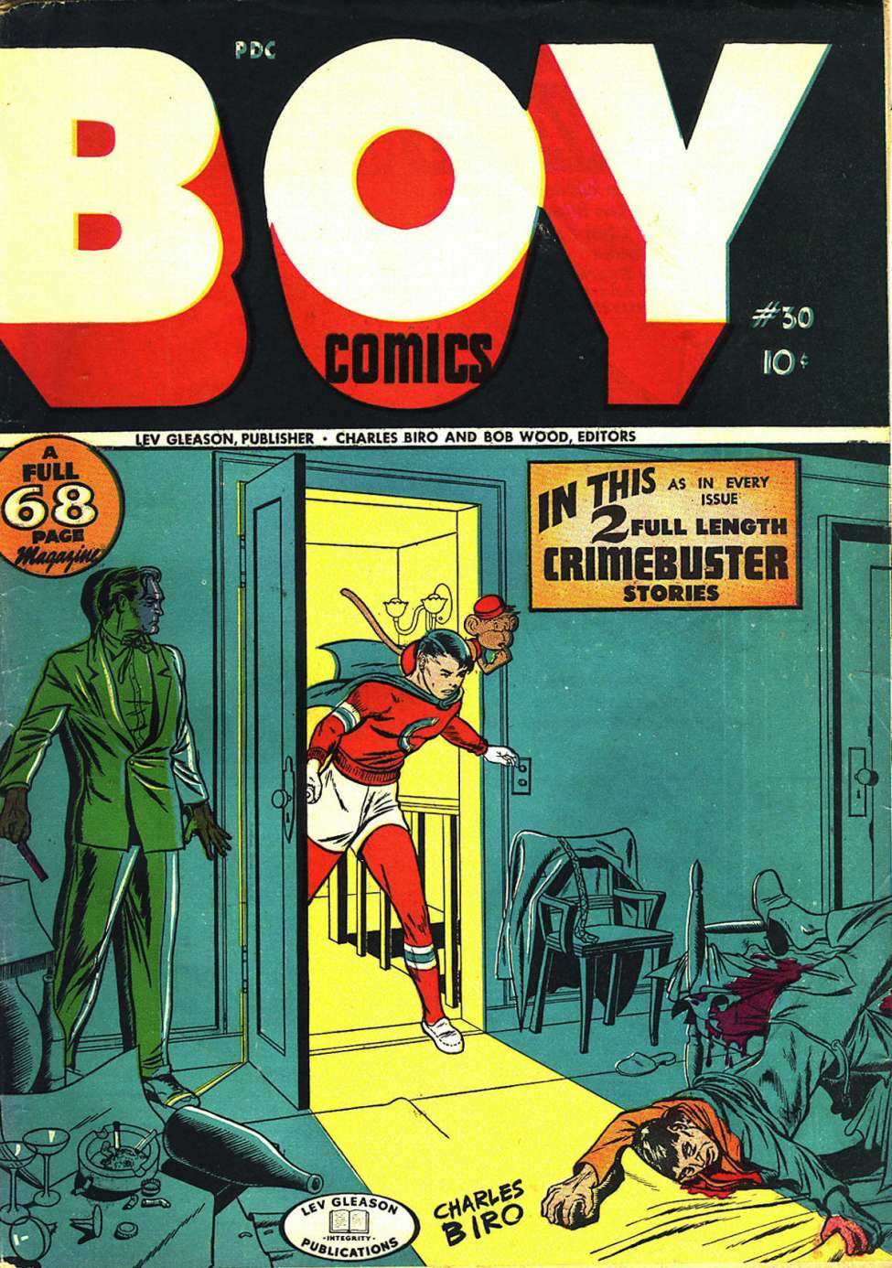 Comic Book Cover For Boy Comics 30 - Version 1