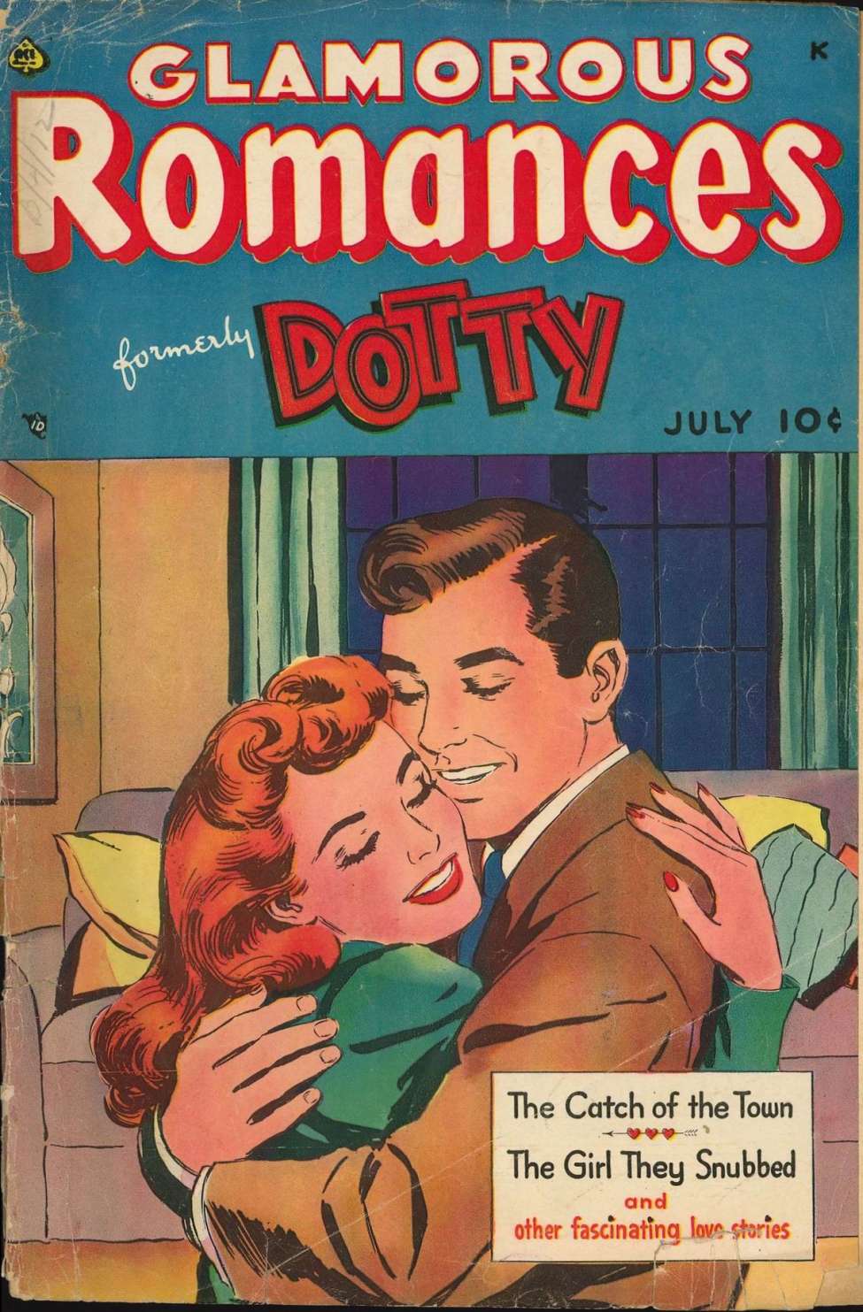 Comic Book Cover For Glamorous Romances 41