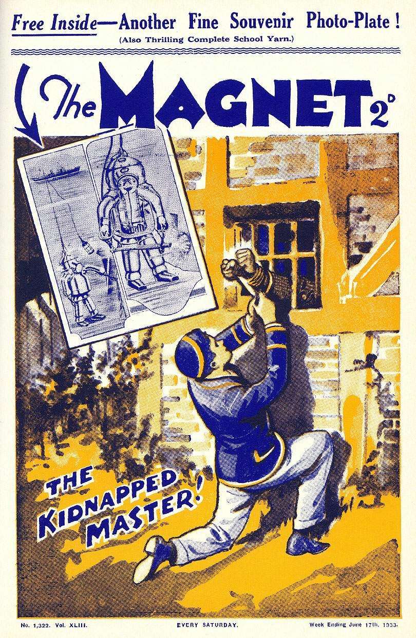Book Cover For The Magnet 1322 - The Kidnapped Master!