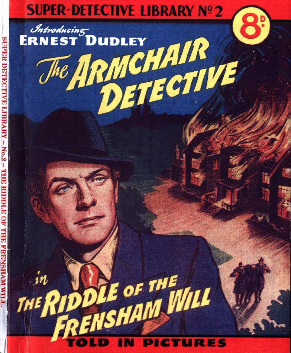 Comic Book Cover For Super Detective Library 2 - The Riddle of the Frensham Will
