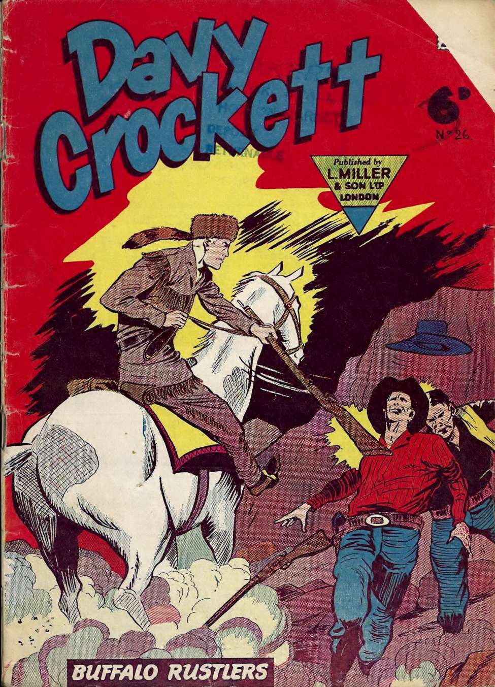 Book Cover For Davy Crockett 26