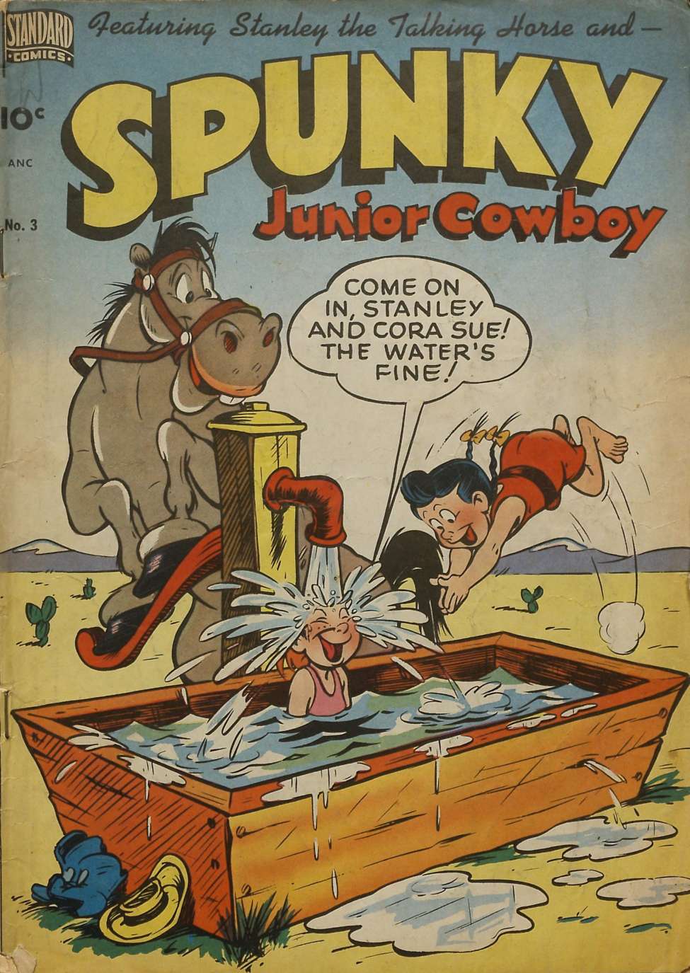 Comic Book Cover For Spunky 3