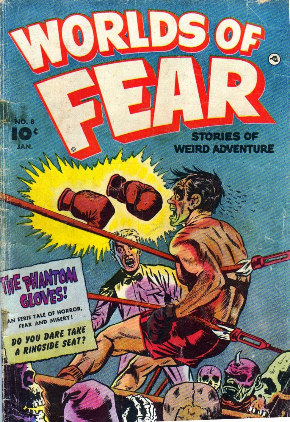 Book Cover For Worlds of Fear 8