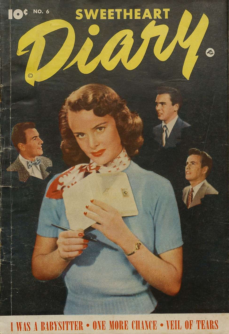 Comic Book Cover For Sweetheart Diary 6
