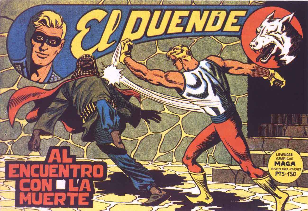 Comic Book Cover For El Duende 13 - Al encuentro con la muerte