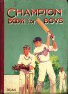 Cover For Champion Book for Boys 1945