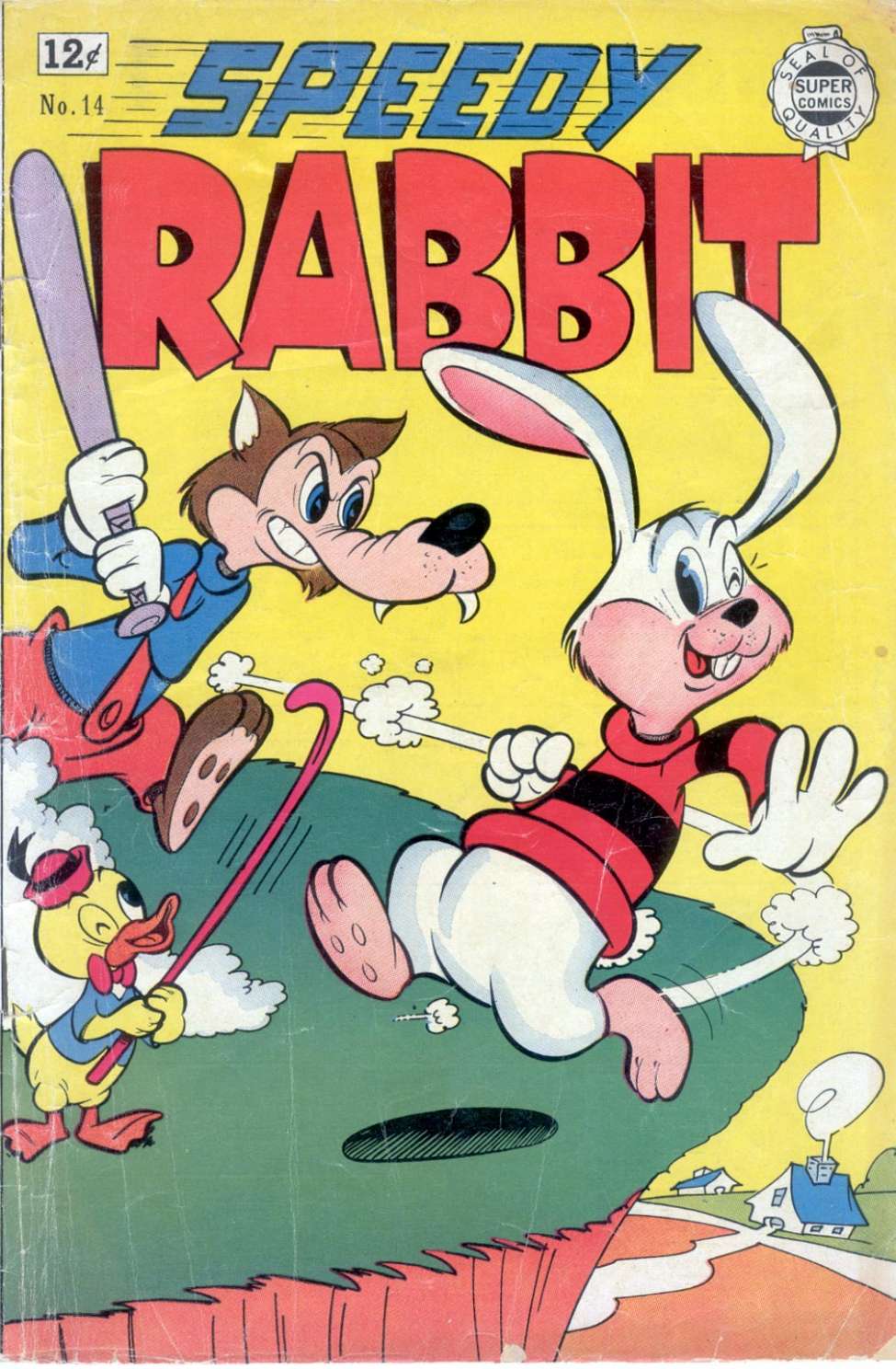 Comic Book Cover For Speedy Rabbit 14
