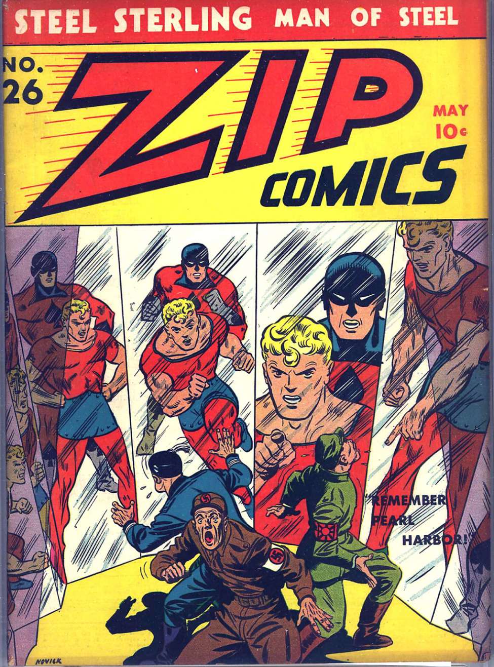 Book Cover For Zip Comics 26