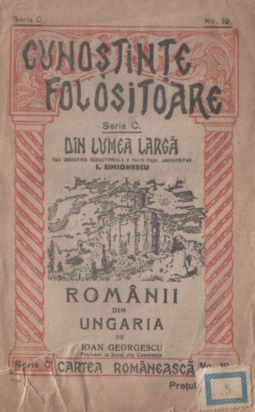 Book Cover For CunoÅŸtinÅ£e folositoare din lumea largÄƒ - Românii din Ungaria