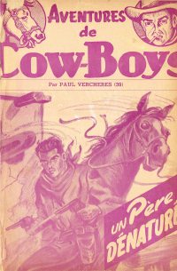 Large Thumbnail For Aventures de Cow-Boys 39 - Un Père Dénaturé
