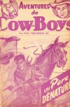 Cover For Aventures de Cow-Boys 39 - Un Père Dénaturé
