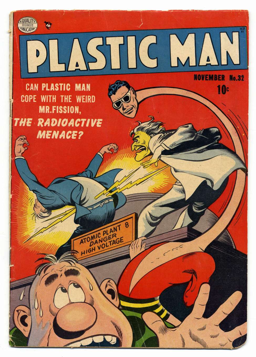 Comic Book Cover For Plastic Man 32