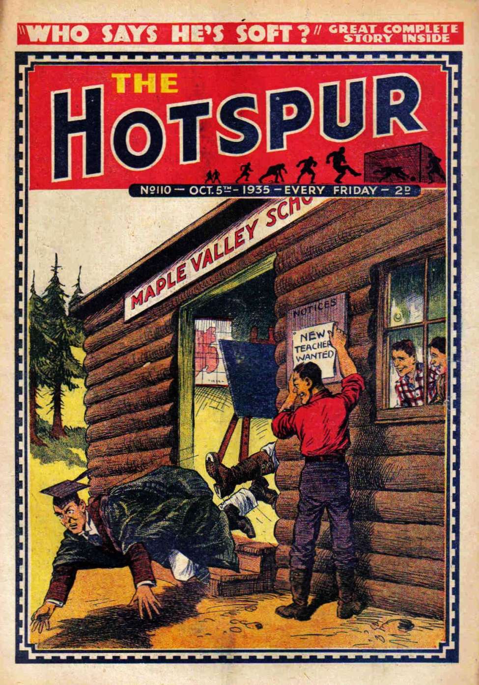Book Cover For The Hotspur 110
