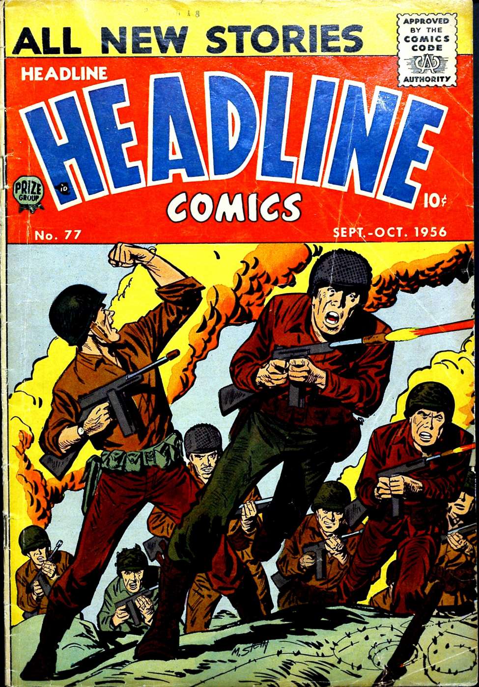 Comic Book Cover For Headline Comics 77