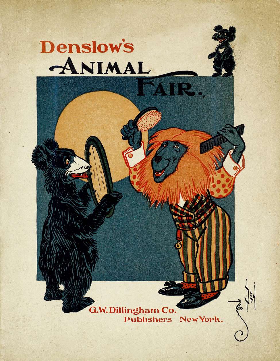 Book Cover For Denslow's Animal Fair
