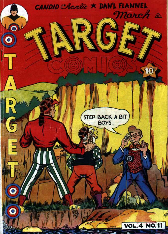 Book Cover For Target Comics v4 11 - Version 1