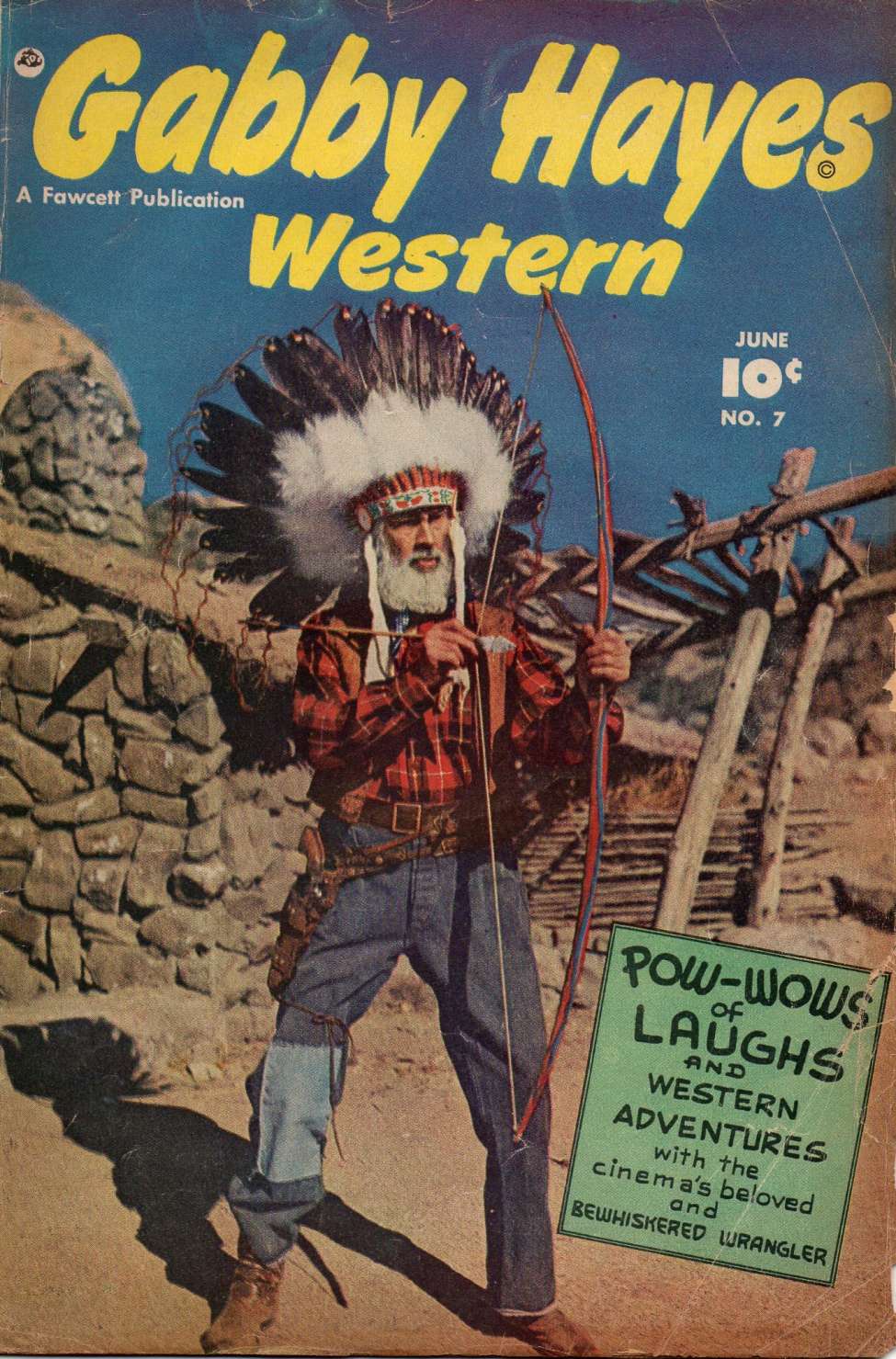 Comic Book Cover For Gabby Hayes Western 7