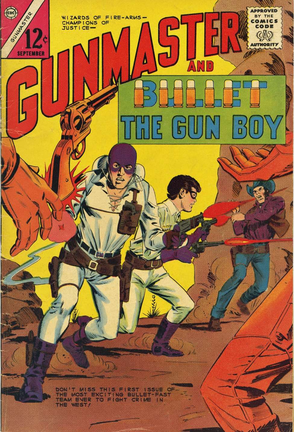 Comic Book Cover For Gunmaster 1