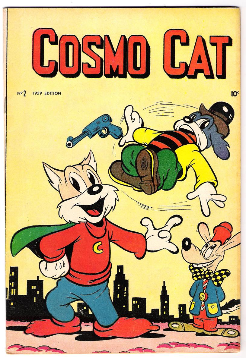 Book Cover For Cosmo Cat 2