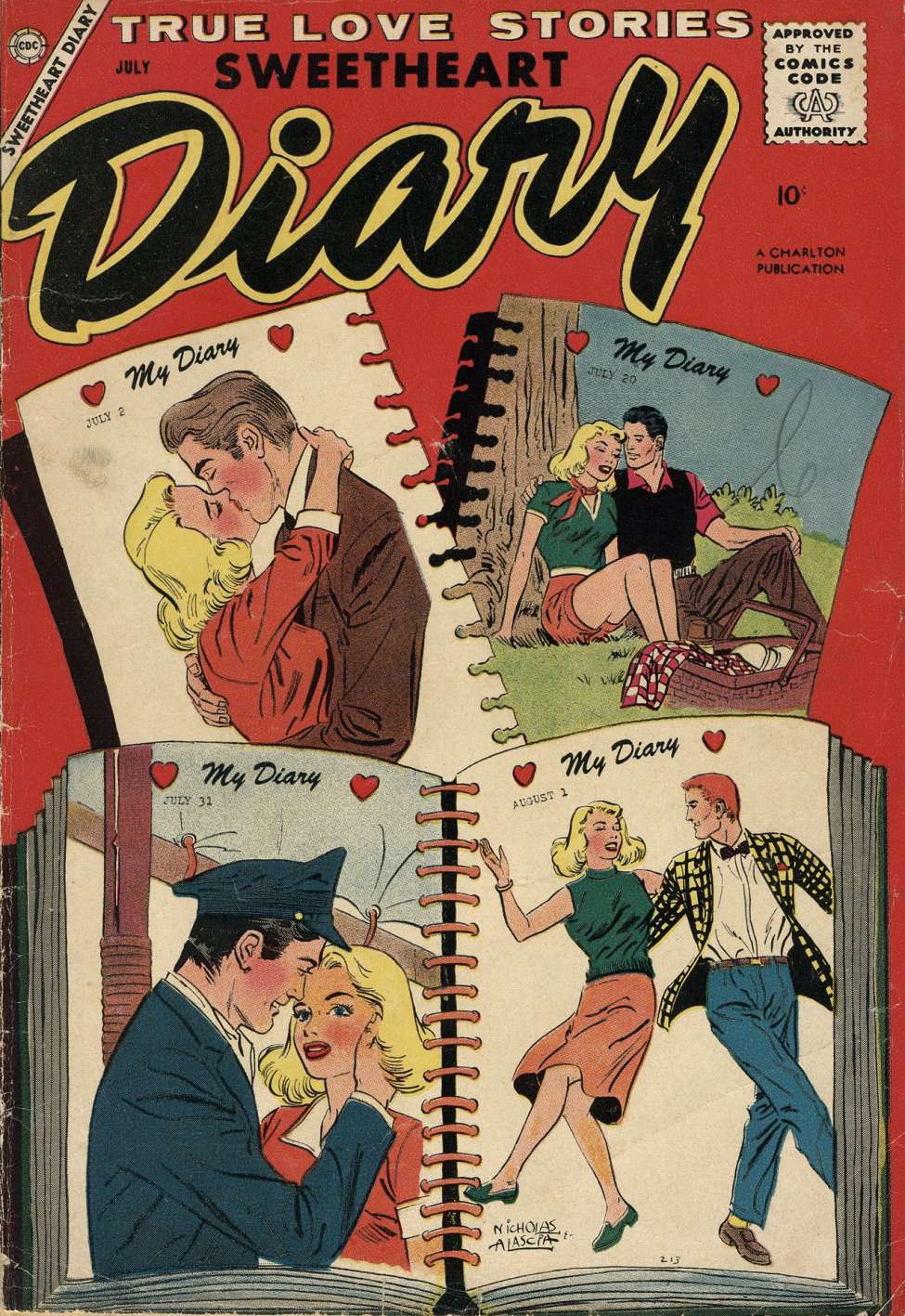Book Cover For Sweetheart Diary 42