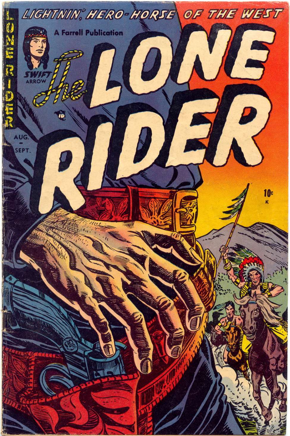 Book Cover For The Lone Rider 15