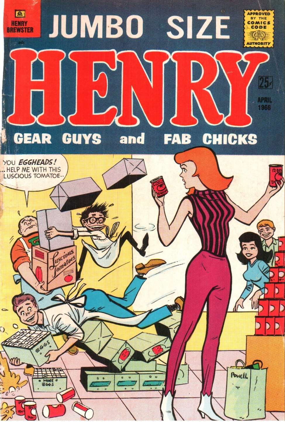 Comic Book Cover For Henry Brewster 2