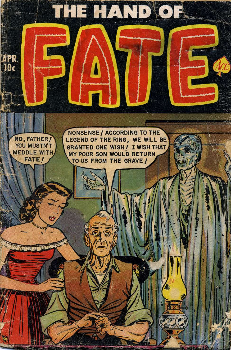 Comic Book Cover For The Hand of Fate 10