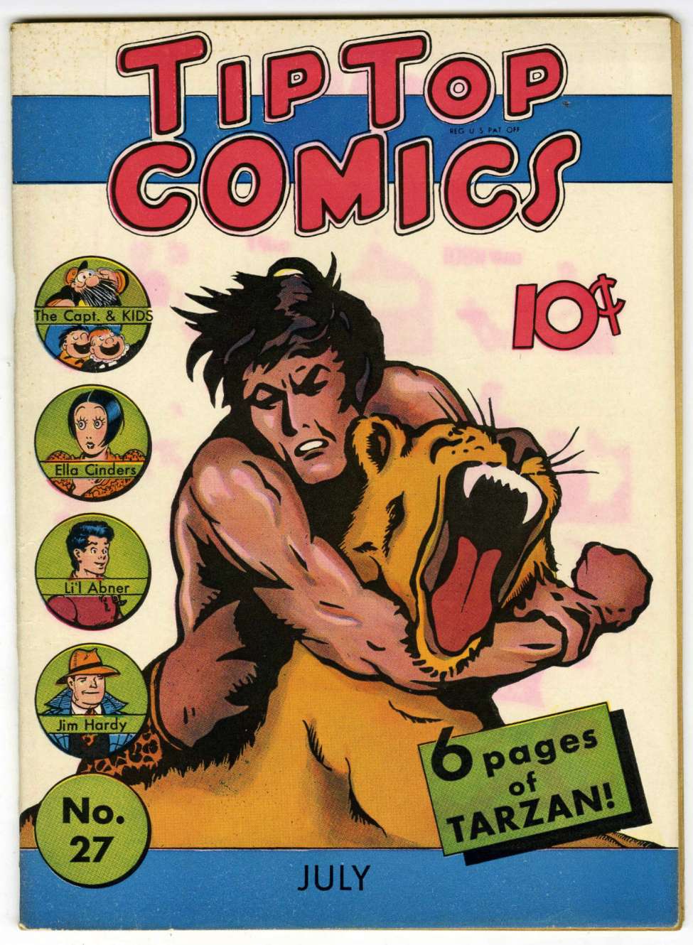 Book Cover For Tip Top Comics 27