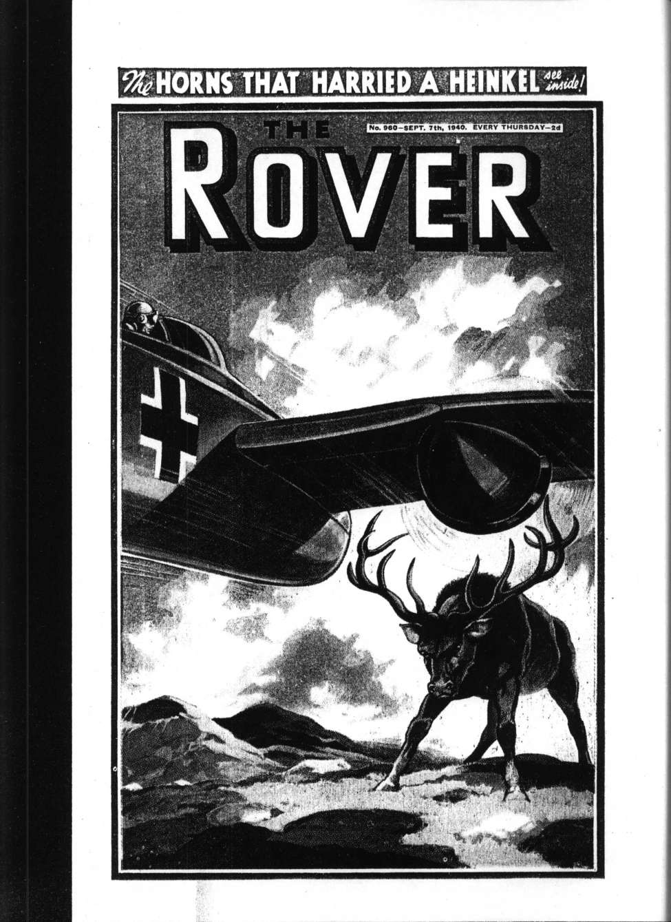 Comic Book Cover For The Rover 960