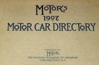 Large Thumbnail For Motor's 1907 Motor Car Directory