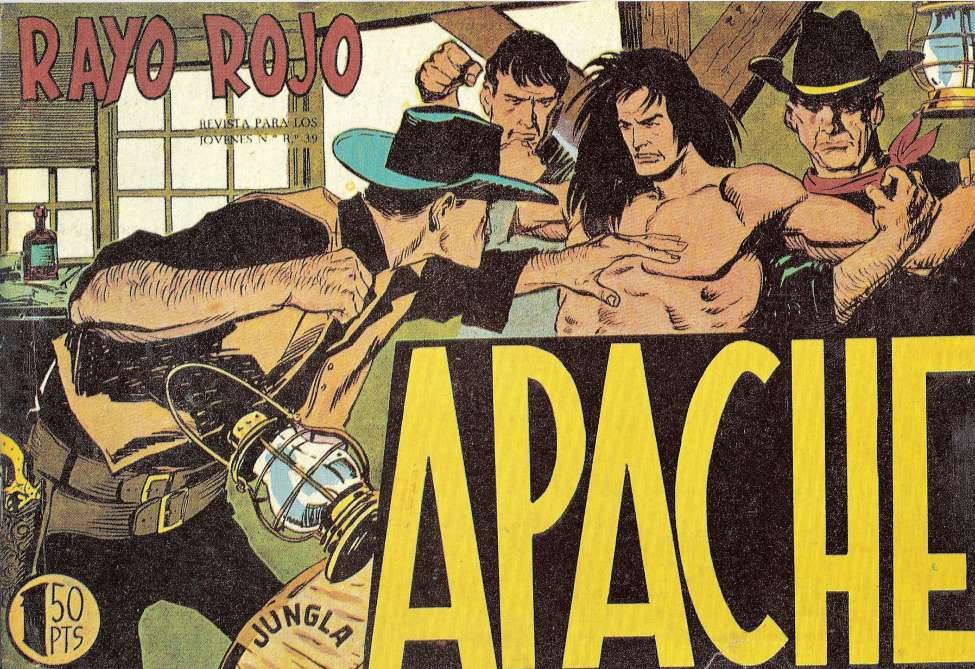 Comic Book Cover For Apache 18 - Rayo Rojo