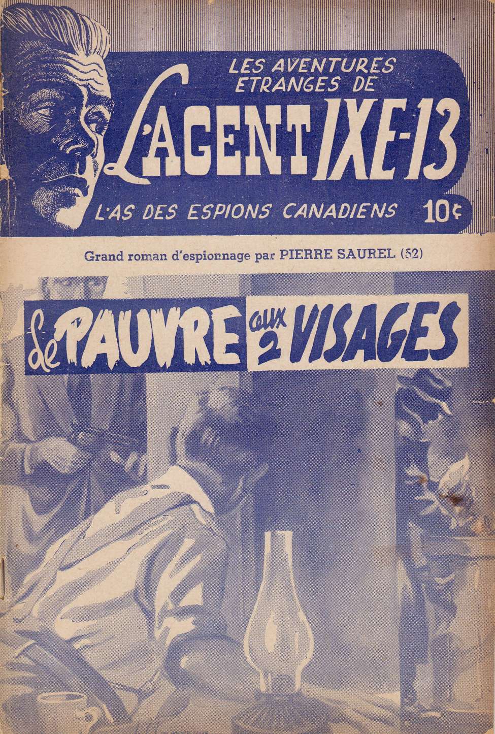 Book Cover For L'Agent IXE-13 v2 52 - Le pauvre aux deux visages