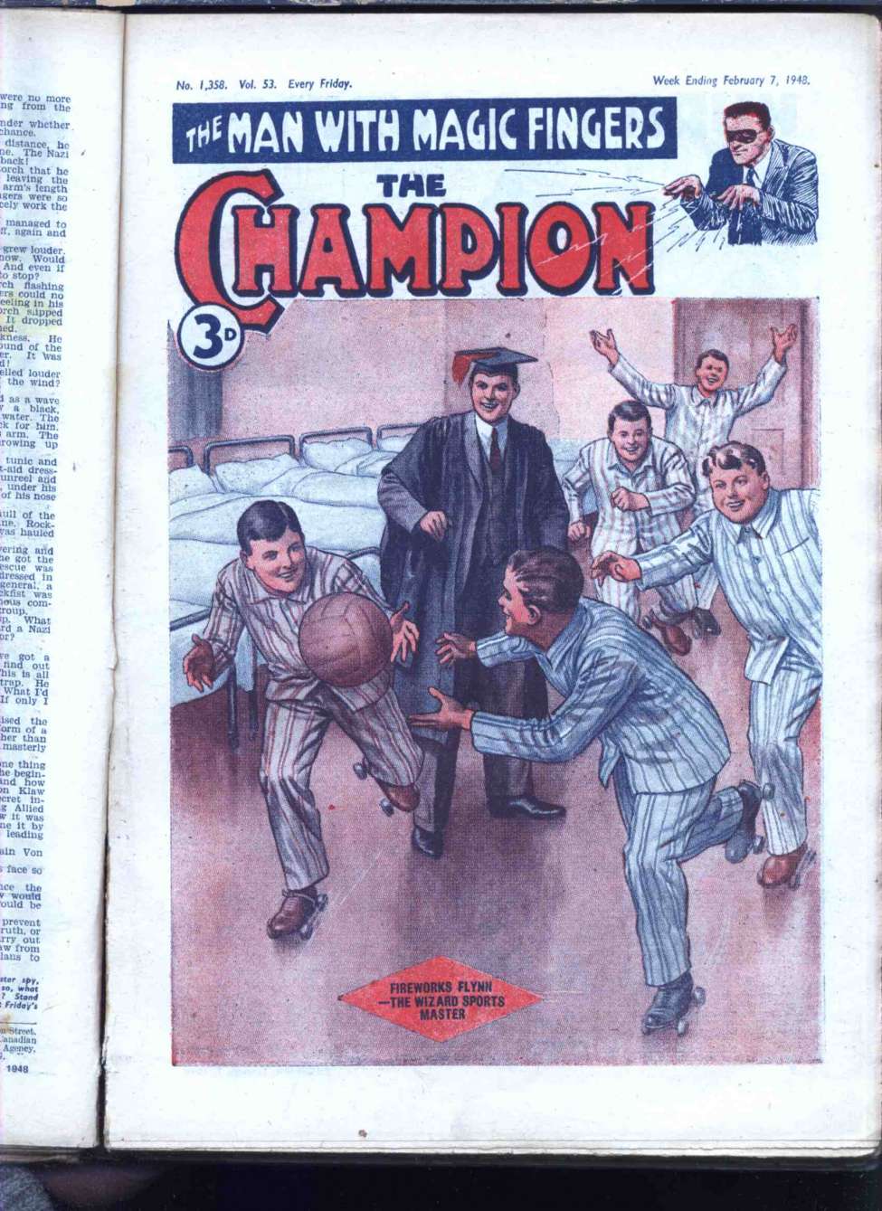Comic Book Cover For The Champion 1358