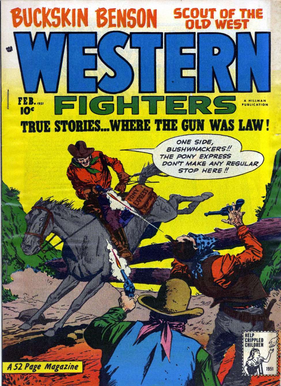 Comic Book Cover For Western Fighters v3 3