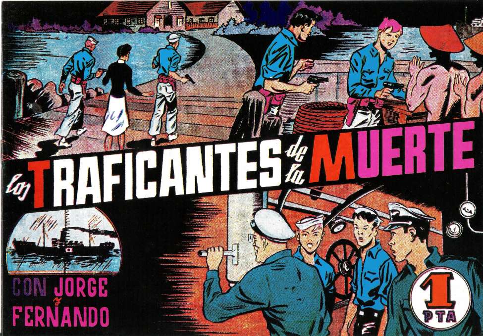 Book Cover For Jorge y Fernando 73 - Los traficantes de la muerte