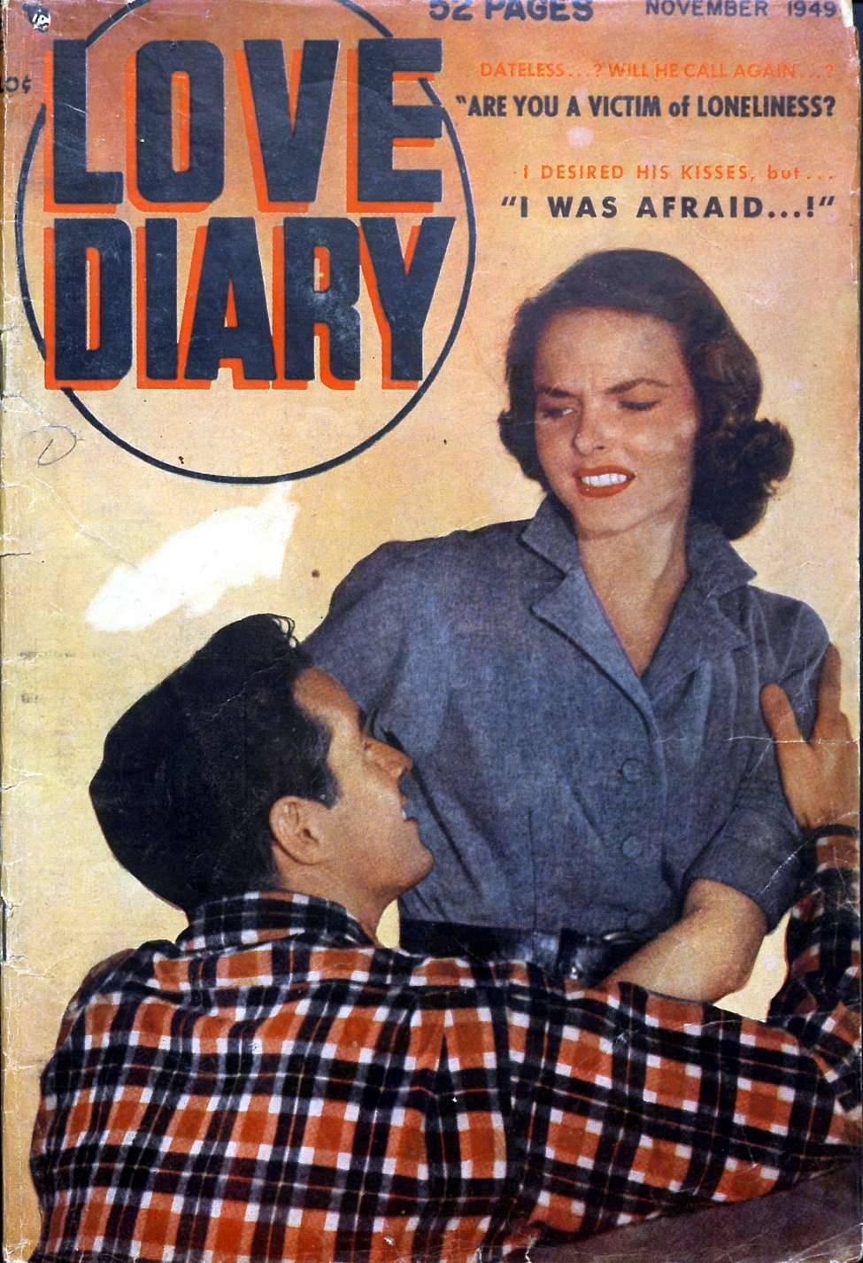 Comic Book Cover For Love Diary 3
