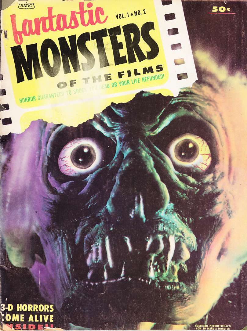 Comic Book Cover For Fantastic Monsters of the Films v1 2